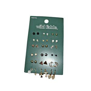 New Wild Fable Stud Earrings 18 Pairs